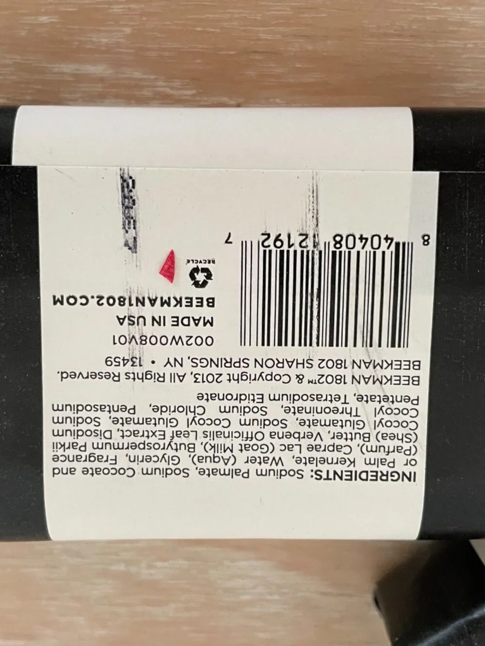 Beekman 1802 beekman 1802